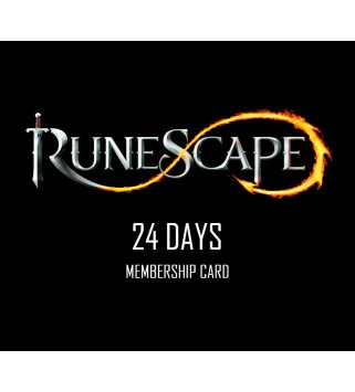 RuneScape 24-Day Prepaid Time Game Card Key GLOBAL